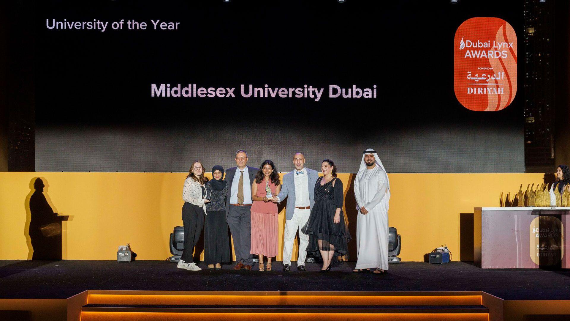 MDX Dubai Take ‘University of the Year’ Title at Dubai Lynx Festival of Creativity