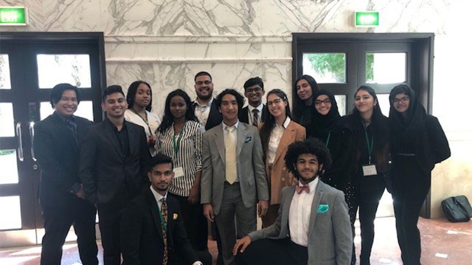 Model UN Society competes at AUD's Model UN