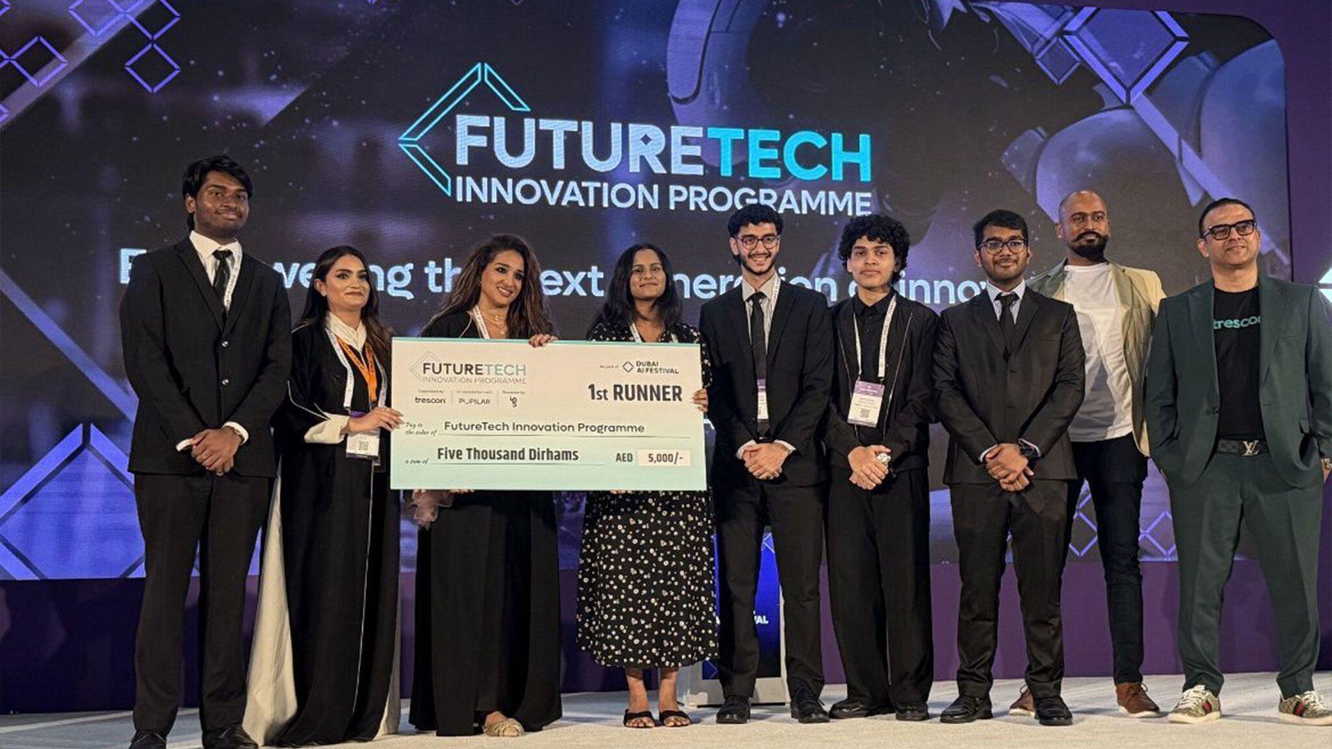 A team of final-year Information Technology students from Middlesex University (MDX) Dubai have continued their impressive performances at two prestigious tech events, showcasing how classroom innovation can power real impact. 