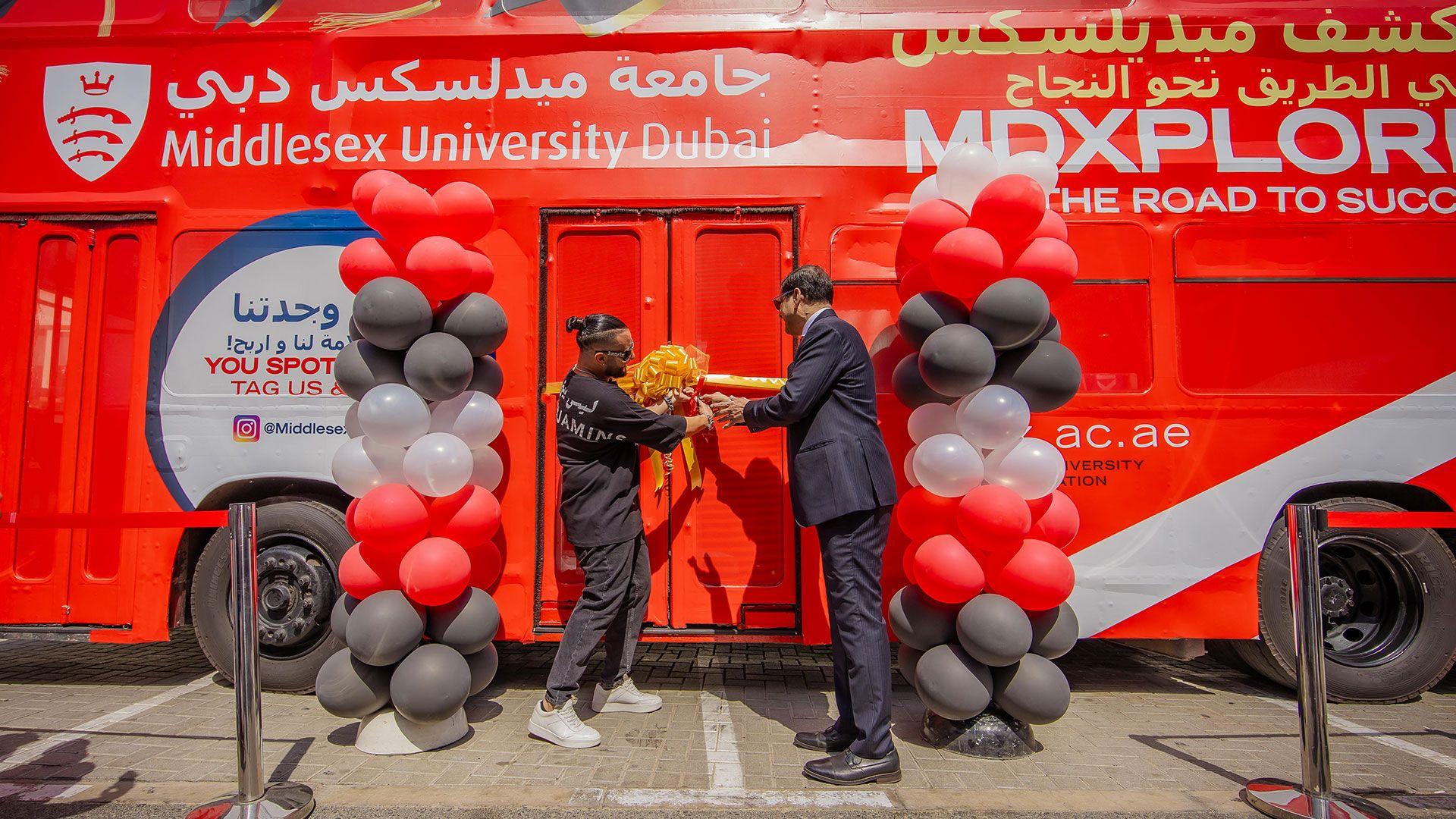 Kris Fade Launches Middlesex University Dubai's MDXplorer On the Road to Success