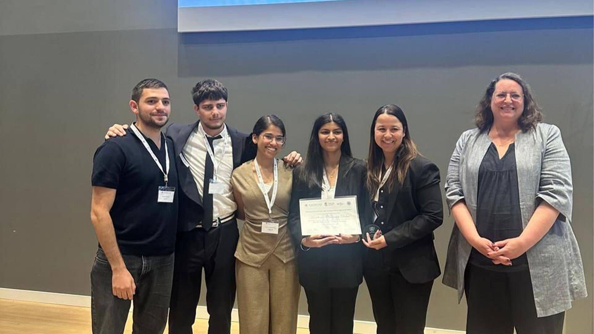 Law students from Middlesex University (MDX) Dubai made an outstanding debut at the recent International Bar Association (IBA) Moot Court Competition 2025. 