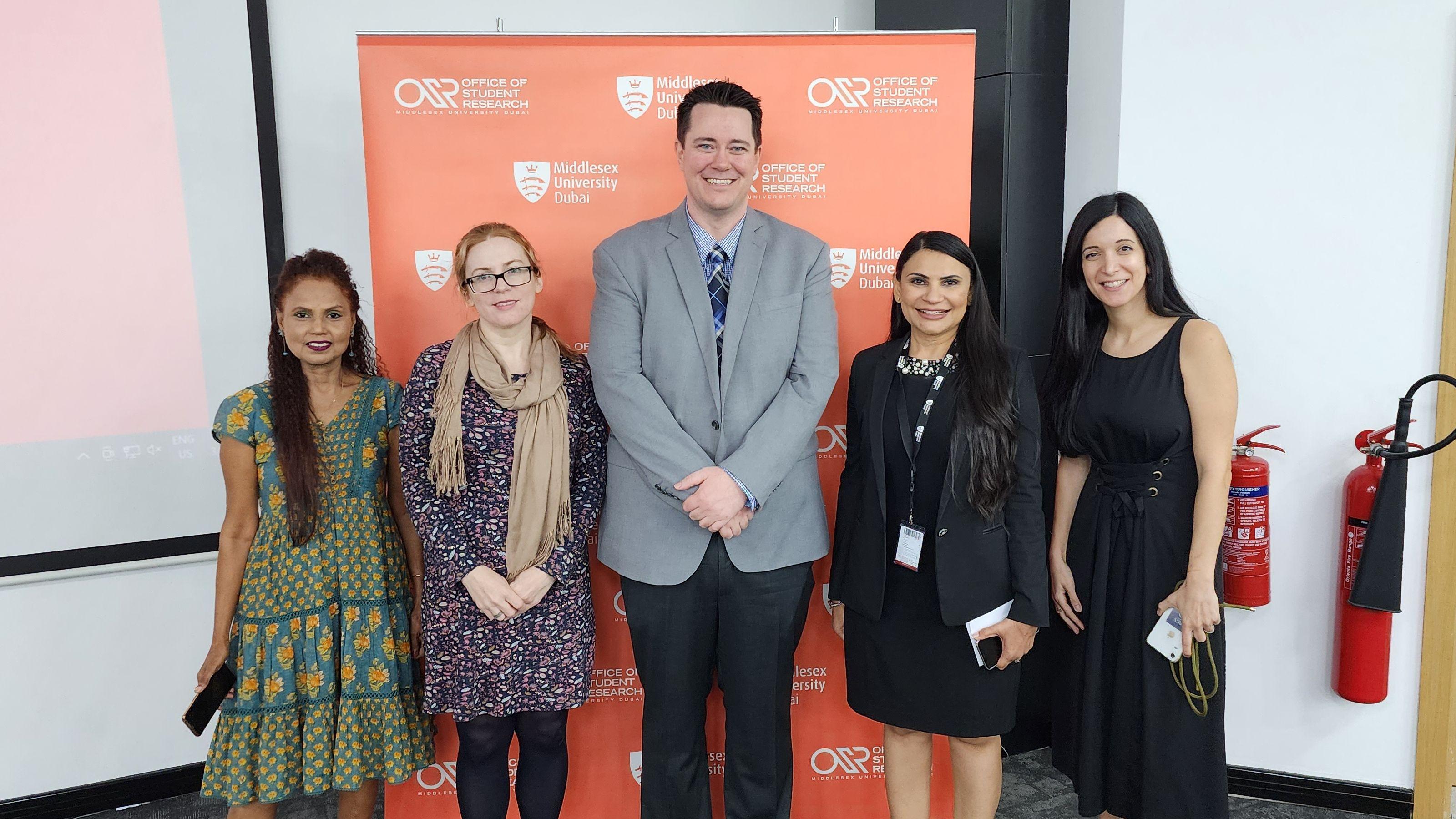 On 9th March 2023, the Office of Student Research (OSR) at Middlesex University Dubai proudly held the 10th Annual Student Research and Innovation Showcase (SRIS). 