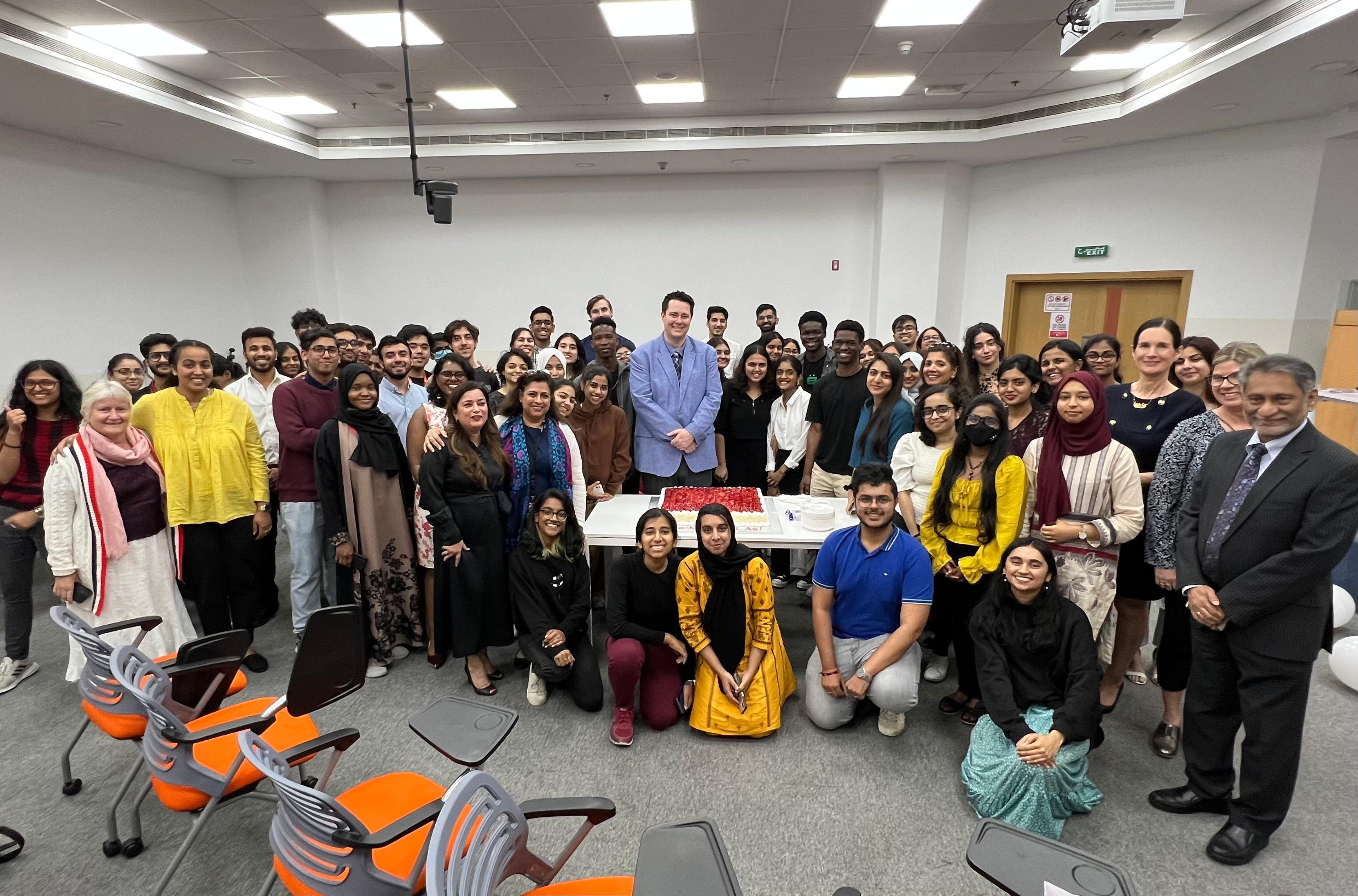 Our Student Learning Assistants are a core part of teaching and learning at Middlesex University Dubai. SLAs are all current students, who are trained to work alongside their lecturers to promote learning and provide academic guidance to peers on their programme.