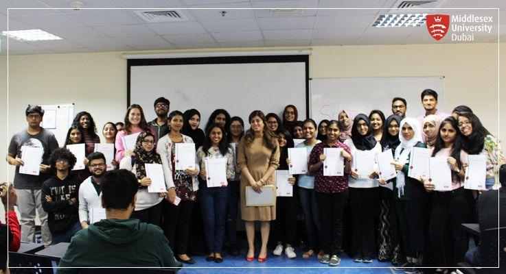 Accounting and Finance Students receive SAGE Certificates