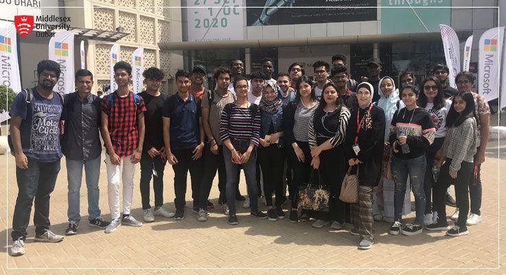 CEI Students and Faculty attend GITEX 2019