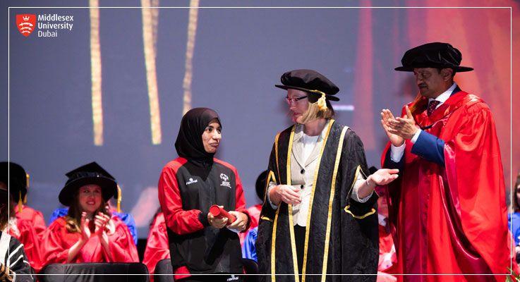 A truly memorable day as Middlesex University Dubai celebrates its 14th Annual Graduation Ceremony at the Dubai Opera