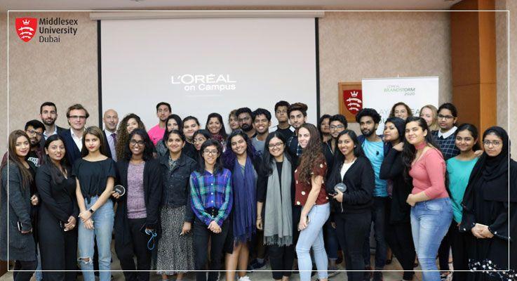 MDX Students take part in L’Oreal’s 2020 Sustainability Challenge