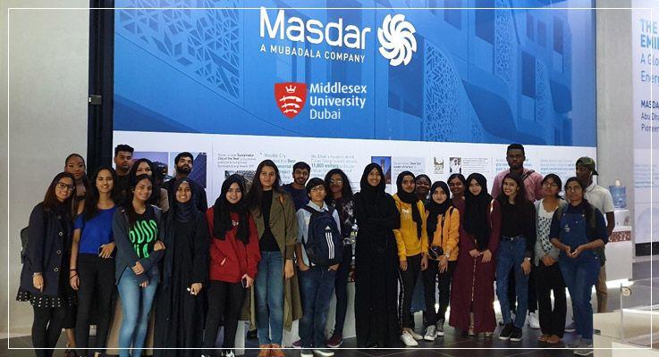 Masdar City Field Trip for 2nd year Business Department Students