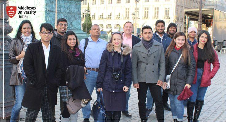 MBA Students Visit Paris