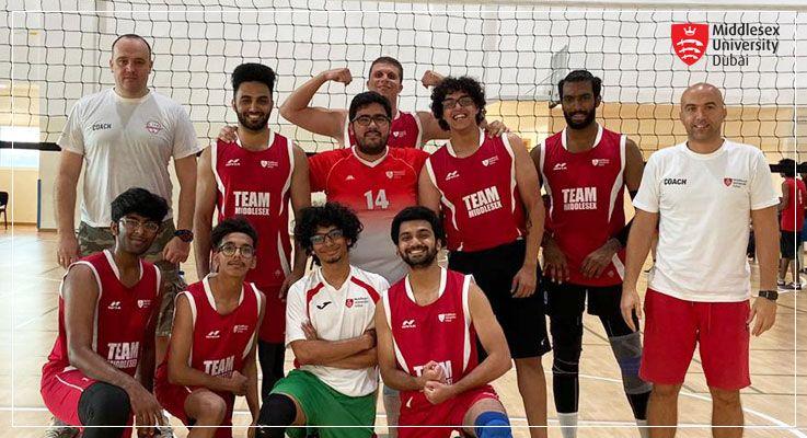 Team Middlesex Triumphs at UOWD Sports Tournament