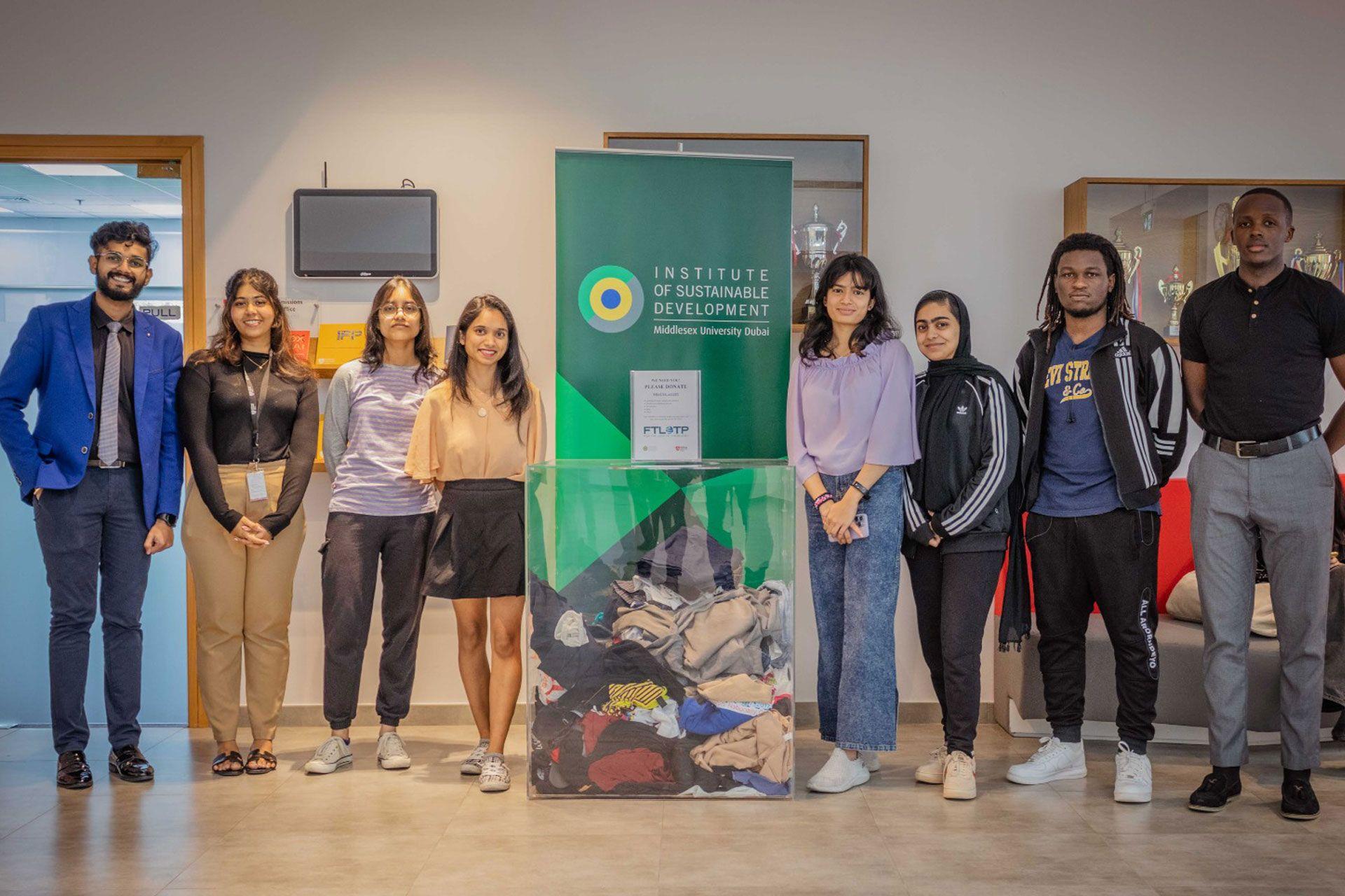 MDX Students Save 425 Items from Landfill in Clothing Drive in Partnership with Thrift for Good