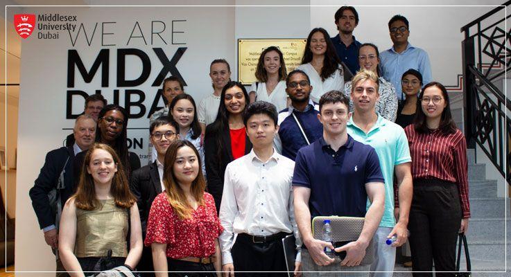 Middlesex University Dubai hosts study visit from Australian National University for Second Year in a Row