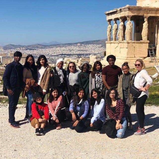 International Tourism Management Students Visit Athens!